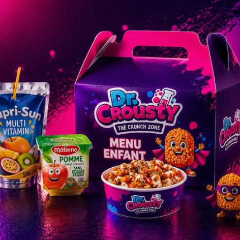 Menu enfant Dr. Crousty