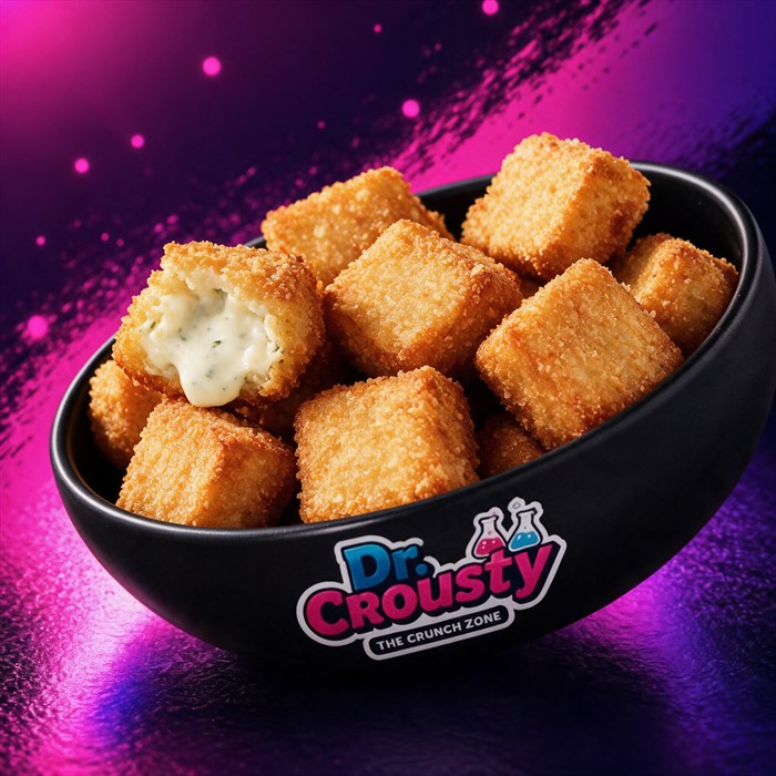 Crunchy Boursin — bouchées croustillantes cœur de Boursin ail & fines herbes, Dr. Crousty